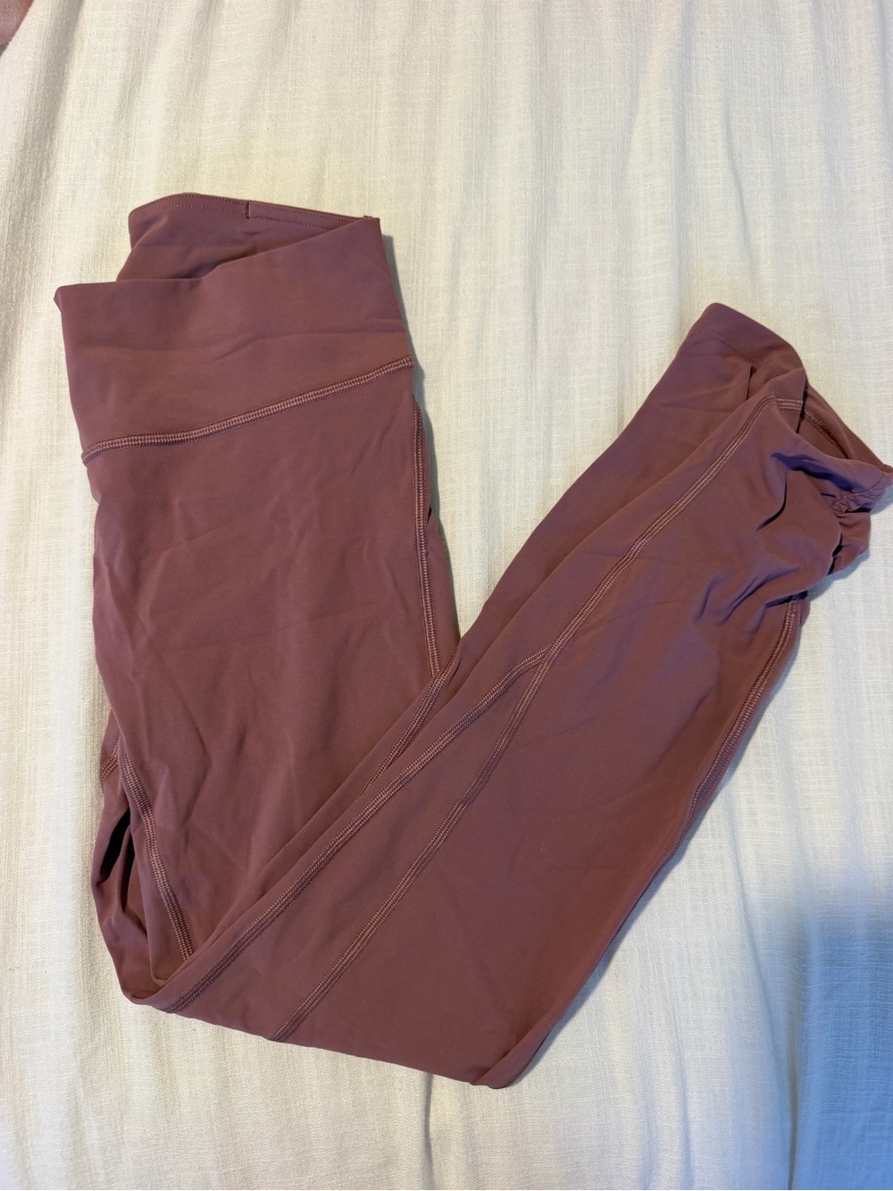 Lululemon Mauve High-Waist Leggings